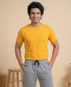 T.T. Men’s Cotton Blend | Solid Round Neck T-Shirt & Regular Fit Shorts | Casual Co-ord Set for Men