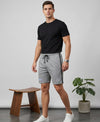 T.T. Men’s Cotton Blend | Solid Round Neck T-Shirt & Regular Fit Shorts | Casual Co-ord Set for Men