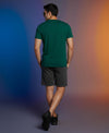 T.T. Men’s Cotton Blend | Solid Round Neck T-Shirt & Regular Fit Shorts | Casual Co-ord Set for Men