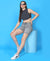 T.T. Women|Ribbed Crop Top|Sleeveless High Neck Slim Fit Aesthetic Streetwear Top|Stretchable Cotton Fabric|Tshirt|Top||D.Grey