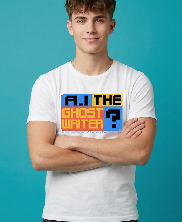 T.T. Men|Graphics Printed Tshirts For Men|Eco Friendly Fabric|Round Neck|Half Sleeves|Cotton Blended Tees For Men|Regular Fit|Big Print|White