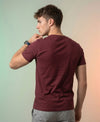 T.T. Men|Graphics Printed Tshirts For Men|Eco Friendly Fabric|Round Neck|Half Sleeves|Cotton Blended Tees For Men|Regular Fit|Big Print|Maroon
