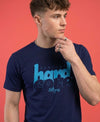 T.T. Men|Graphics Printed Tshirts For Men|Eco Friendly Fabric|Round Neck|Half Sleeves|Cotton Blended Tees For Men|Regular Fit|Big Print|Navy