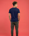T.T. Men|Graphics Printed Tshirts For Men|Eco Friendly Fabric|Round Neck|Half Sleeves|Cotton Blended Tees For Men|Regular Fit|Big Print|Navy