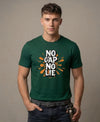 T.T. Men|Graphics Printed Tshirts For Men|Eco Friendly Fabric|Round Neck|Half Sleeves|Cotton Blended Tees For Men|Regular Fit|Big Print|Olive