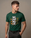 T.T. Men|Graphics Printed Tshirts For Men|Eco Friendly Fabric|Round Neck|Half Sleeves|Cotton Blended Tees For Men|Regular Fit|Big Print|Olive