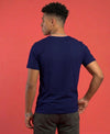 T.T. Men|Graphics Printed Tshirts For Men|Eco Friendly Fabric|Round Neck|Half Sleeves|Cotton Blended Tees For Men|Regular Fit|Big Print|Navy