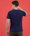 T.T. Men|Graphics Printed Tshirts For Men|Eco Friendly Fabric|Round Neck|Half Sleeves|Cotton Blended Tees For Men|Regular Fit|Big Print|Navy