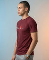 T.T. Men|Graphics Printed Tshirts For Men|Eco Friendly Fabric|Round Neck|Half Sleeves|Cotton Blended Tees For Men|Regular Fit|Big Print|Maroon
