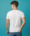 T.T. Men|Graphics Printed Tshirts For Men|Eco Friendly Fabric|Round Neck|Half Sleeves|Cotton Blended Tees For Men|Regular Fit|Big Print|White
