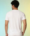T.T. Men|Graphics Printed Tshirts For Men|Eco Friendly Fabric|Round Neck|Half Sleeves|Cotton Blended Tees For Men|Regular Fit|Big Print|White