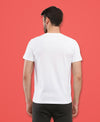T.T. Men|Graphics Printed Tshirts For Men|Eco Friendly Fabric|Round Neck|Half Sleeves|Cotton Blended Tees For Men|Regular Fit|Big Print|White