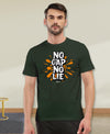 T.T. Men|Graphics Printed Tshirts For Men|Eco Friendly Fabric|Round Neck|Half Sleeves|Cotton Blended Tees For Men|Regular Fit|Big Print|Olive