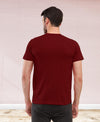 T.T. Men|Graphics Printed Tshirts For Men|Eco Friendly Fabric|Round Neck|Half Sleeves|Cotton Blended Tees For Men|Regular Fit|Big Print|Maroon