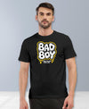 T.T. Men|Graphics Printed Tshirts For Men|Eco Friendly Fabric|Round Neck|Half Sleeves|Cotton Blended Tees For Men|Regular Fit|Big Print|Black
