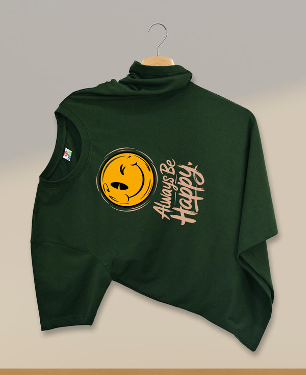 T.T. Men|Graphics Printed Tshirts For Men|Eco Friendly Fabric|Round Neck|Half Sleeves|Cotton Blended Tees For Men|Regular Fit|Big Print|Olive