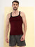 T.T. Men|Desire Premium Gym Vest|Pure Cotton|Rib Fabric|Moisture-Wicking, Breathable & Stretchable Sleeveless Undershirt| Ideal For Gym, Sports & Daily Wear|Pack Of 1|Maroon