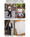T.T. Men Oversized Fit Cotton Round Neck Tees Grey Melange