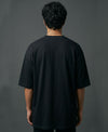 T.T. Men Oversized Fit Cotton Round Neck Tees Black