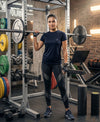 T.T. Women Dri-Fit Polyester Dot- Knit Fabric Round Neck Tees Navy