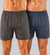 T.T. Men Checked Cotton Blend Boxer Short Navy,Brown