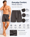 T.T. Men Checked Cotton Blend Boxer Short Brown,Pink
