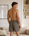T.T. Men Checked Cotton Blend Boxer Short Yellow