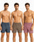 T.T. Men Checked Cotton Blend Boxer Short Pink,Green,Yellow