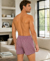 T.T. Men Checked Cotton Blend Boxer Short Pink,Green,Yellow