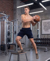 T.T. Men Regular Fit Cotton Bermuda Short With Rib Band | Side Pocket |Pack Of 1-Navy
