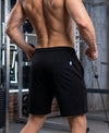 T.T. Men Regular Fit Cotton Bermuda Short With Rib Band | Side Pocket |Pack Of 1-Black