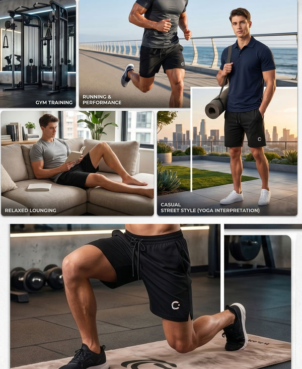T.T. Men Regular Fit Cotton Bermuda Short With Rib Band | Side Pocket |Pack Of 1-Black