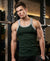 T.T. Men|Titanic Premium Gym Vest|Pure Cotton|Rib Fabric|Moisture-Wicking, Breathable & Stretchable Sleeveless Undershirt| Ideal For Gym, Sports & Daily Wear|Pack Of 1|Green