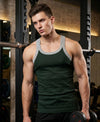T.T. Men|Titanic Premium Gym Vest|Pure Cotton|Rib Fabric|Moisture-Wicking, Breathable & Stretchable Sleeveless Undershirt| Ideal For Gym, Sports & Daily Wear|Pack Of 2|Green,Red