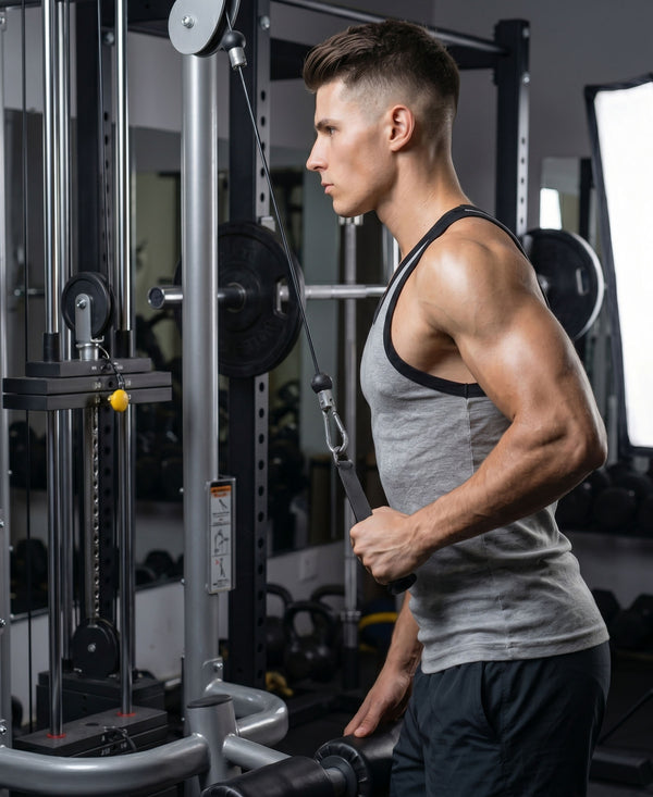T.T. Men|Titanic Premium Gym Vest|Pure Cotton|Rib Fabric|Moisture-Wicking, Breathable & Stretchable Sleeveless Undershirt| Ideal For Gym, Sports & Daily Wear|Pack Of 2|Grey Melange,Black