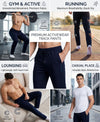 T.T. Men Regular Fit |Dri-Fit| Lightweight|Breathable| Wrinkle Resistent|Sports Track Pant|Ideal For Gym, Running, Lounge & Casual Wear -Navy