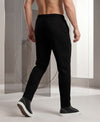 T.T. Men Regular Fit |Dri-Fit| Lightweight|Breathable| Wrinkle Resistent|Sports Track Pant|Ideal For Gym, Running, Lounge & Casual Wear -Black