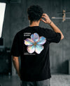 T.T. Men|Oversized Printed T-Shirt|Round Neck|Soft Breathable Cotton Fabric | Street , Casual & Outdoor Wear Tees|Big Print|Black