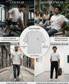 T.T. Men|Oversized Printed T-Shirt|Round Neck|Soft Breathable Cotton Fabric | Street , Casual & Outdoor Wear Tees|Big Print|Grey Melange