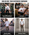 T.T. Men|Oversized Printed T-Shirt|Round Neck|Soft Breathable Cotton Fabric | Street , Casual & Outdoor Wear Tees|Big Print|White