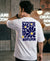 T.T. Men|Oversized Printed T-Shirt|Round Neck|Soft Breathable Cotton Fabric | Street , Casual & Outdoor Wear Tees|Big Print|White