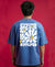 T.T. Men|Oversized Printed T-Shirt|Round Neck|Soft Breathable Cotton Fabric | Street , Casual & Outdoor Wear Tees|Big Print|Sky Blue