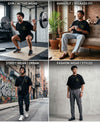 T.T. Men|Oversized Printed T-Shirt|Round Neck|Soft Breathable Cotton Fabric | Street , Casual & Outdoor Wear Tees|Big Print|Black