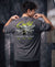 T.T. Men|Oversized Printed T-Shirt|Round Neck|Soft Breathable Cotton Fabric | Street , Casual & Outdoor Wear Tees|Big Print|Anthra Melange|-S