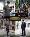 T.T. Men|Oversized Printed T-Shirt|Round Neck|Soft Breathable Cotton Fabric | Street , Casual & Outdoor Wear Tees|Big Print|Anthra Melange