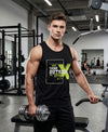 T.T. Men Cool Cotton Printed Regular Fit Round Neck Muscle Tees Black