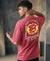 T.T. Men|Oversized Printed T-Shirt|Round Neck|Soft Breathable Cotton Fabric | Street , Casual & Outdoor Wear Tees|Snake Print|Pink