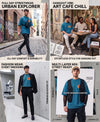 T.T. Men|Oversized Printed T-Shirt|Round Neck|Soft Breathable Cotton Fabric | Street , Casual & Outdoor Wear Tees|Snake Print|Teal Blue
