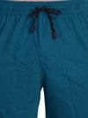 T.T. MenSolid Cotton Blend Shorts With Zipper & Back Pocket|Pack Of 3|Black,Airforce,Navy