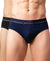 Hiflyers Men|Soft Breathable Odour-Free Cotton Lycra Fabric|Regular Fit|Comfortable Everyday Innerwear Brief|Pack Of 2|Navy,Black